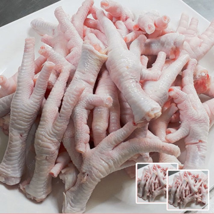 충청식품 통뼈닭발1kgX2팩, 2팩