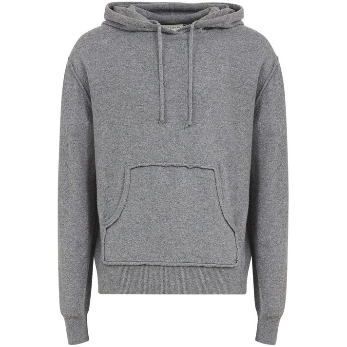 메종 마르지엘라 파우치 포켓 니트 후디