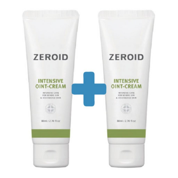 제로이드 네오팜 ZEROID 인텐시브 오인트 크림 80ml 1+1 데이, 1개