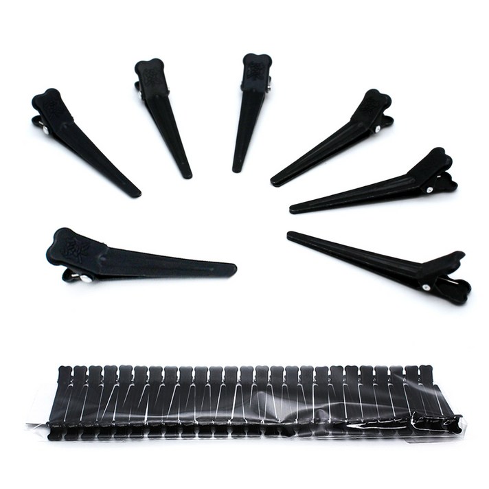 삼화 핀컬핀 50개 (블랙) /미니/집게핀/헤어핀셋/미용핀셋/