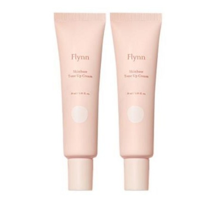 플린 스킨베이스 기능성 톤업 크림 30ml, 화이트, 2개