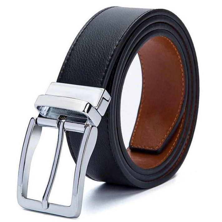 공방 남성용 양면 가죽벨트