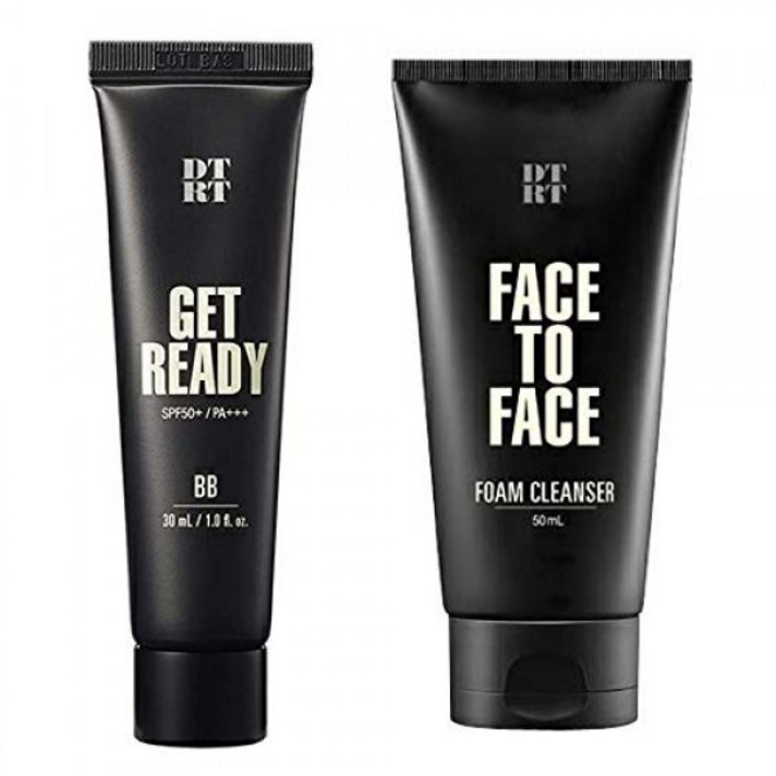 【유익한 클렌저 포함] 남성 화장품 DTRT BB 크림 30g 자연 Get Ready / SPF50 + PA +++