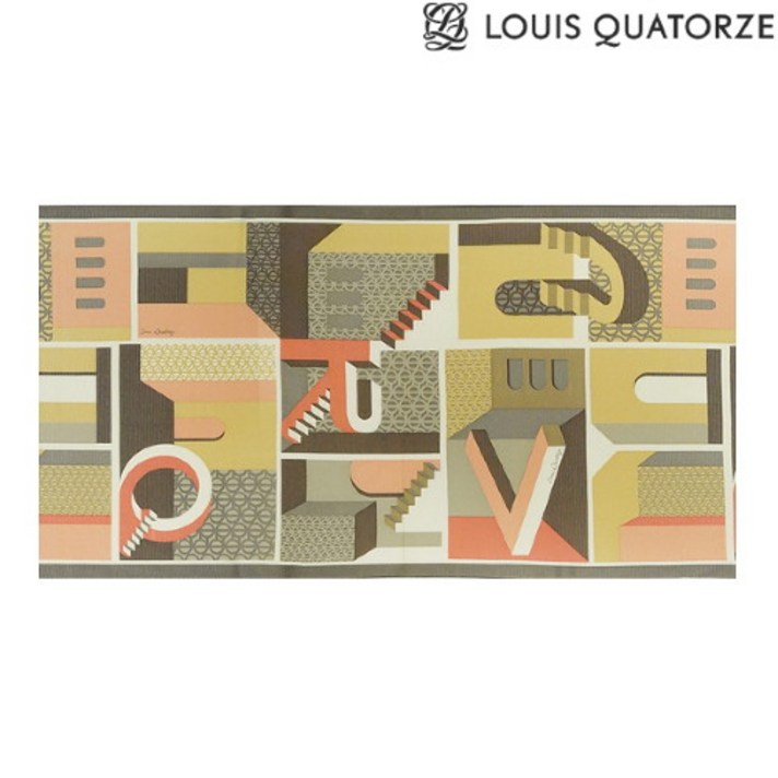 루이까또즈 [루이까또즈] 실크 롱스카프 뉴메트로 베이지 (SA-2WSL402BE)