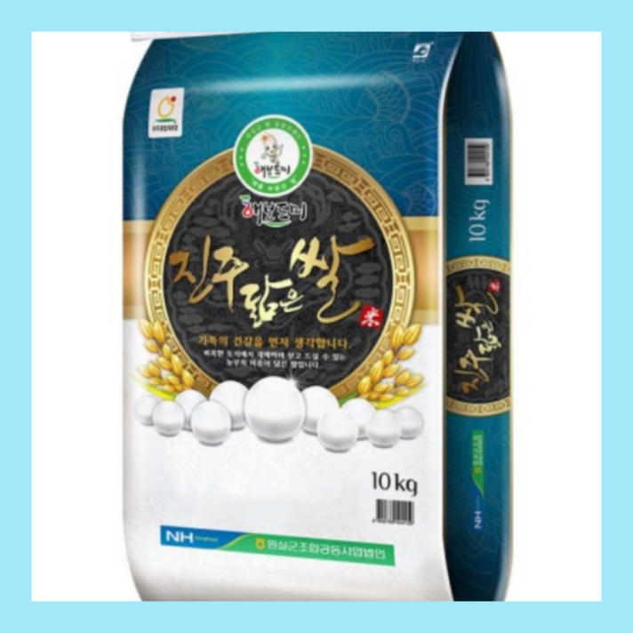 국내산 쌀 10키로 2024년 진주닮은 쌀 도정 백미