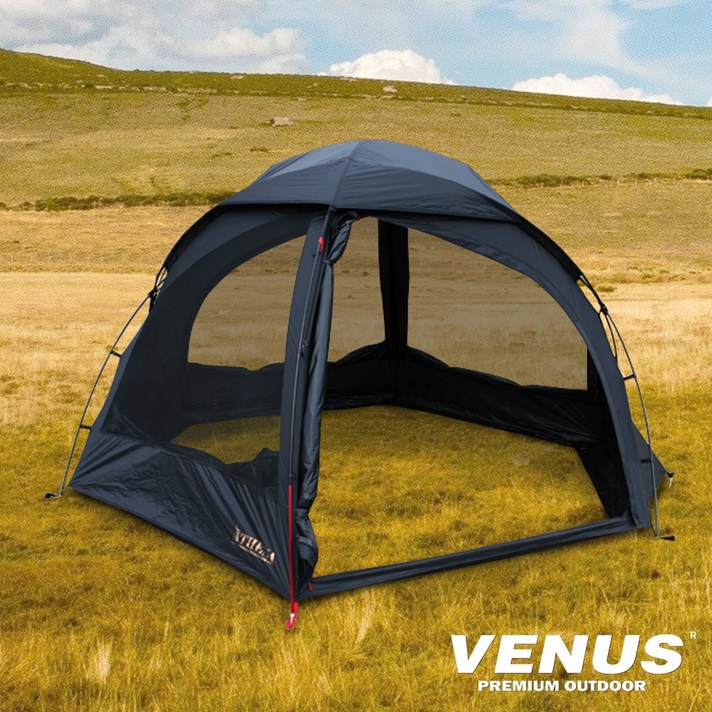  VENUS 베누스 아테나돔 쉘터 VEN-01 루프플라이 그라운드 시트 포함 