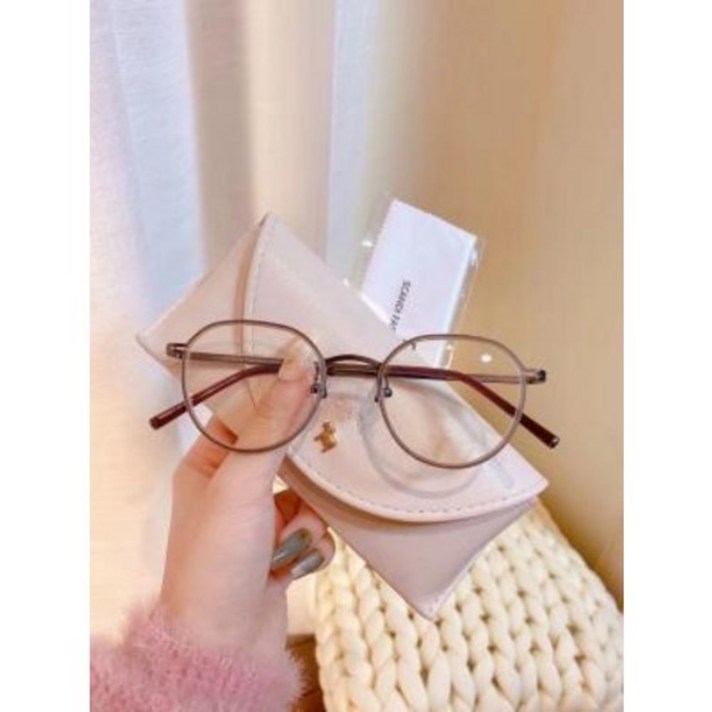 스틸 시력 보호 아넬라 집 카린 안경테 엘르 수지 티타늄 프레임 초경량 페더 핏 레드 북