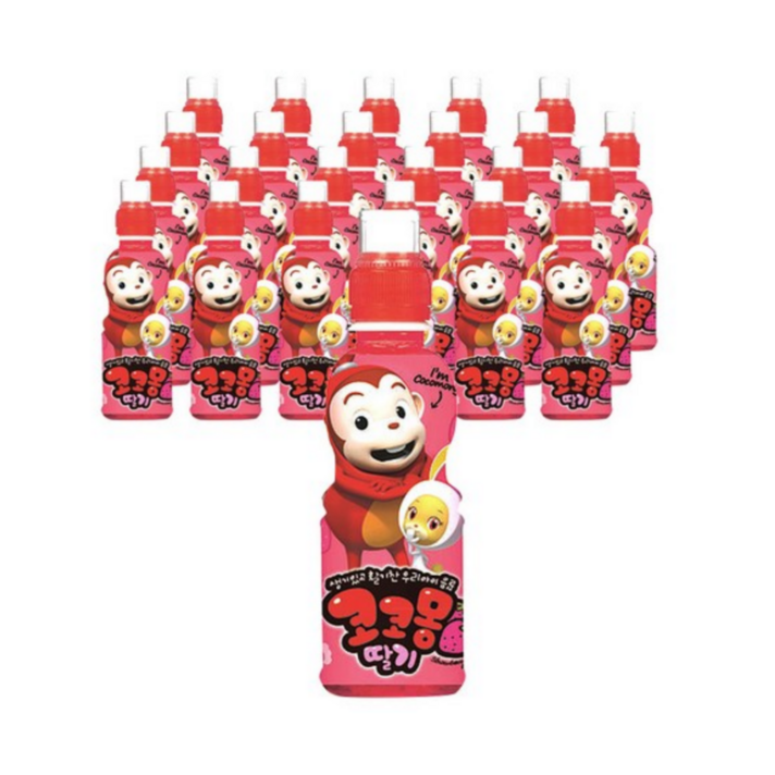 코코몽 딸기 200mlx24펫, 200ml, 24개
