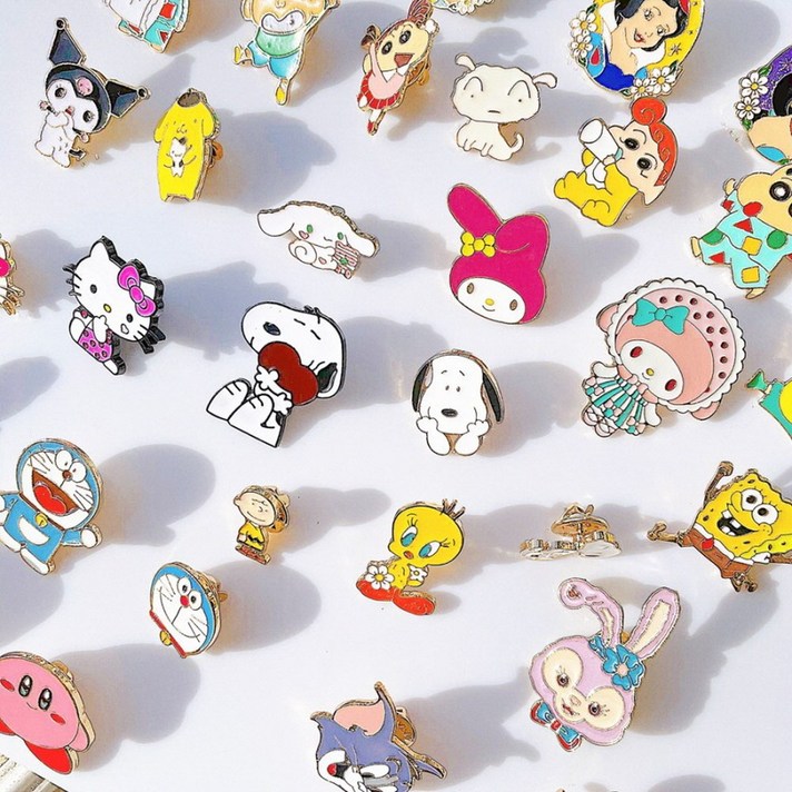 46종 귀여운 캐릭터 뱃지