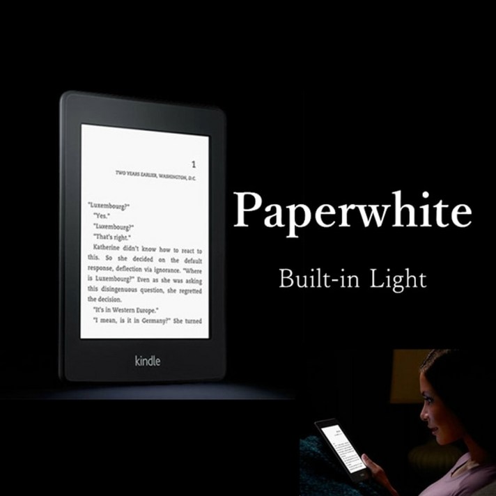 북리더기 Kindle Paperwhite 중고 등록 가능한 전자 책 리더 Ereader E 리더 전자 잉크 책 전자책리더기, 전자 책 리더 만, 빛나다 종이