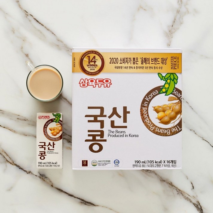  삼육두유 국산콩두유 190ml x 64팩, 64개 