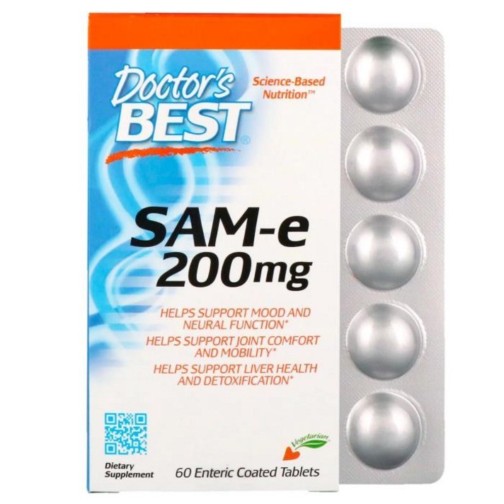 닥터스베스트 SAMe 200mg 60정 아데노실 메티오닌, ONE COLOR