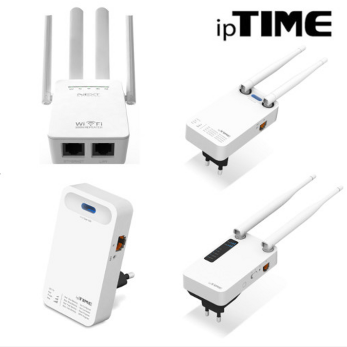 주식회사 씨에스플레이 IPTIME 무선 와이파이 증폭기 익스텐더 공유기 인터넷 확장기 WIFI EXTENDER, 상품04_EXTENDER-N300