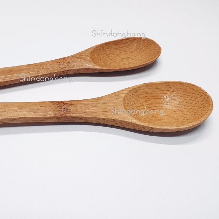 수입 경옥고스푼 나무스푼 대나무스푼 130mm -1개