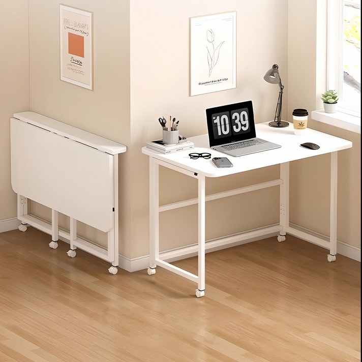 Bornoon 이동식 듀엘 접이식 책상 다용도테이블, 120cm