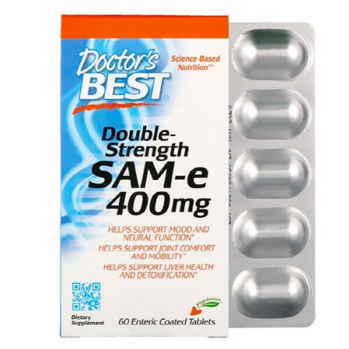 닥터스베스트 SAMe 더블 스트렝스 400mg 60정