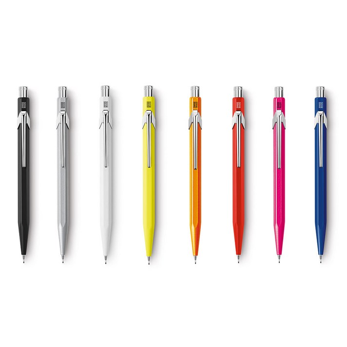 까렌다쉬 844 메탈샤프 0.5 0.7 선물용 고급펜 소장 고급펜슬 펜슬 카렌다쉬 844 메탈샤프 취업선물 졸업선물 까렌다쉬 샤프 고급샤프, 0.7 형광옐로우