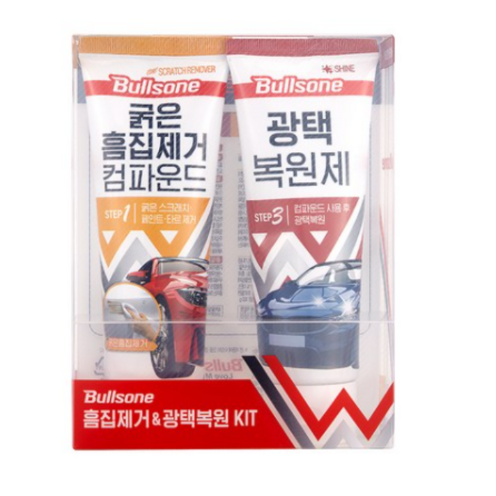 불스원 퍼스트클래스 흠집제거 앤 광택복원 키트, 6세트