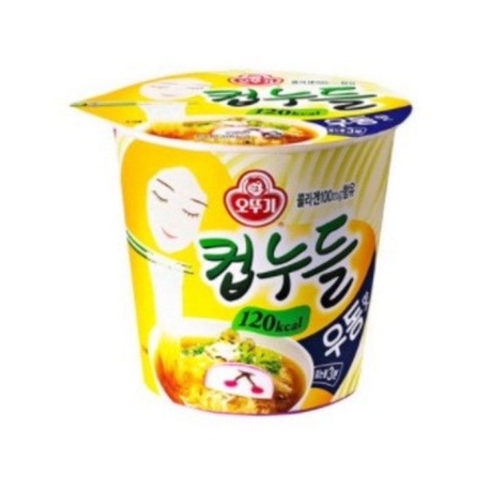 오뚜기 컵누들 우동 컵라면, 25개