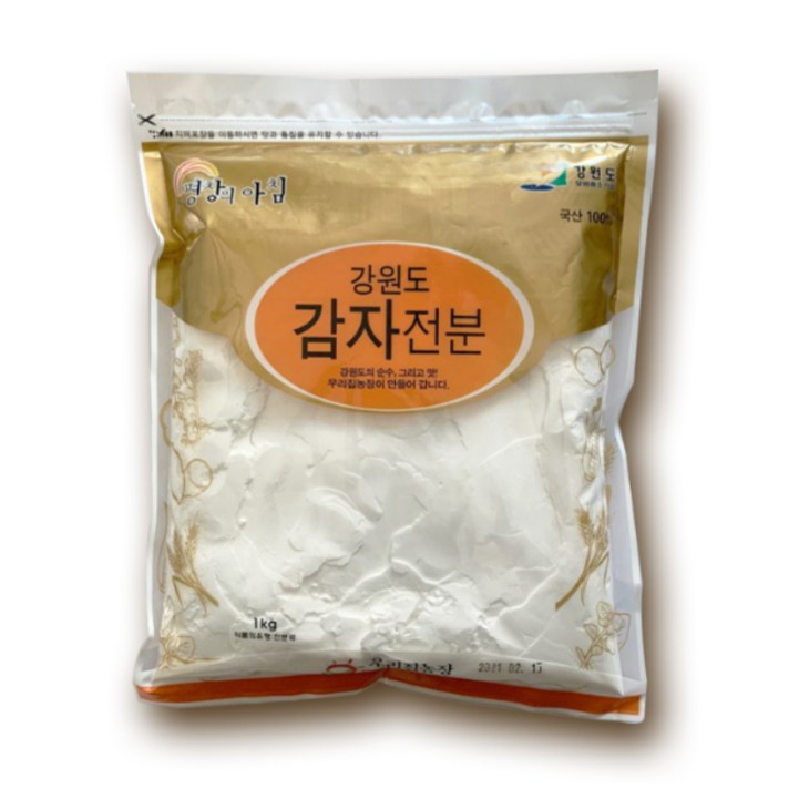 우리집농장 강원도 감자 전분 국내산, 1개, 1kg