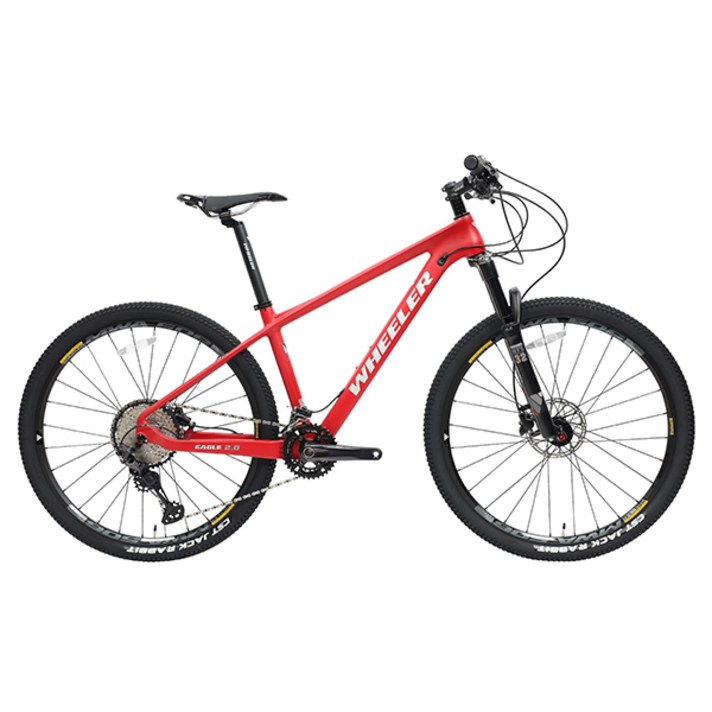  [완전조립/무료배송] 휠러 이글2.0 27.5인치 시마노 XT 24단 카본 MTB, 레드, 17.5 