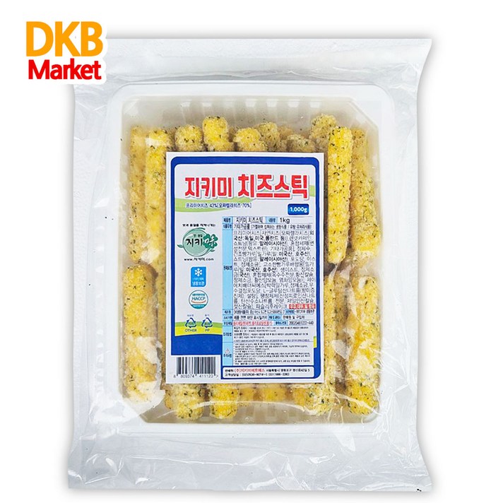  [DKB] 도깨비마켓 지키미 치즈스틱, 1개, 1kg 