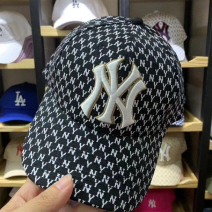 엔라인 남녀공용빈티지스포츠볼캡 자수로고야구모자 조절가능A376