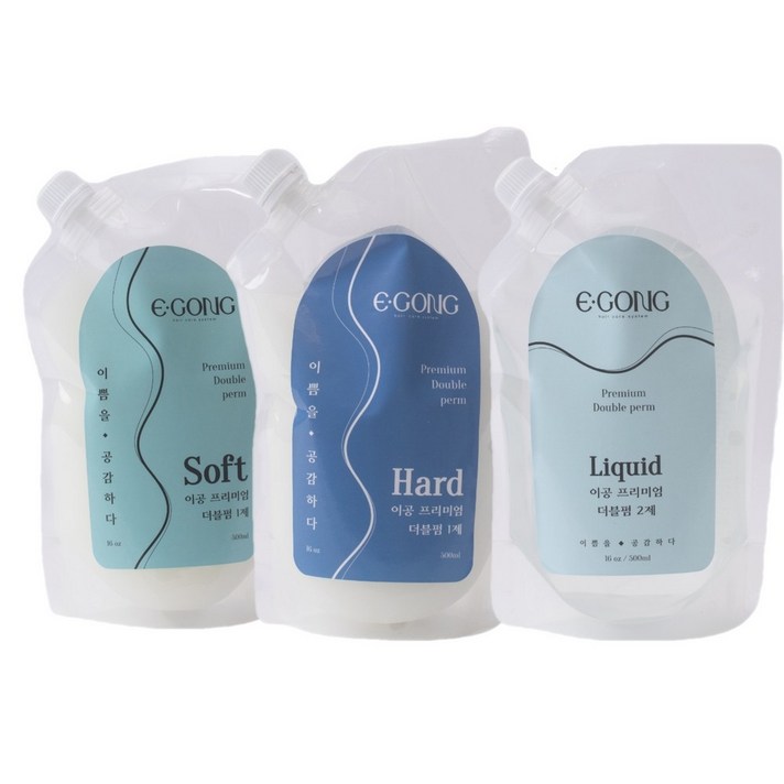  벨모어 이공 더블펌 하드 소프트 일반펌 멀티펌 롯드펌 펌제 파마약, 1개, 500ml 