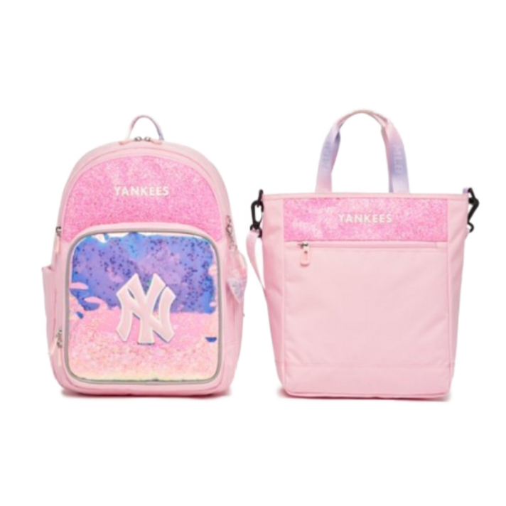 (국내매장판 정품) MLB키즈 샤이니 여아 신학기책가방 세트 7FBK0033N