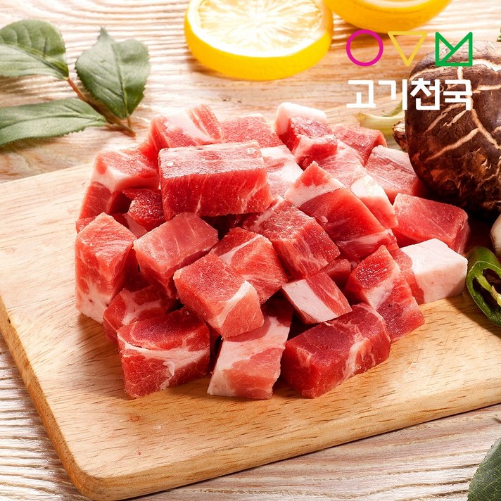  (고기천국) 왕목살(찌개용) 400g [단품], 1개 