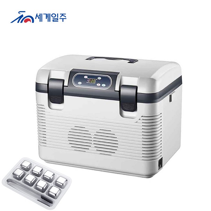  세계일주 19L 차량용 냉장고 냉온양용 12V/24V/220V 범용 미니냉장고 냉온양용 대용량 텀블러, 19L-12V/24V/220V 