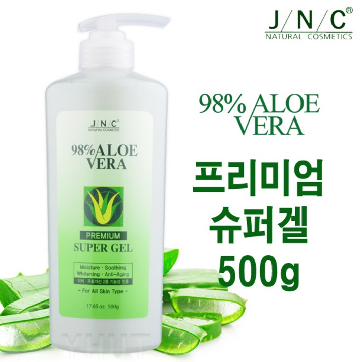 JNC 알로에베라 프리미엄 슈퍼젤, 500ml, 1개