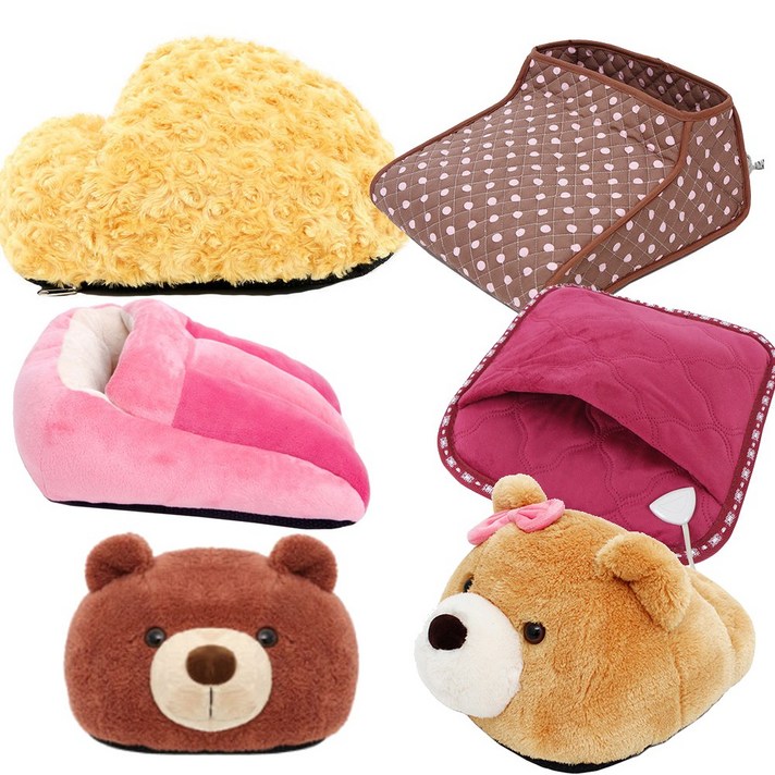 포시즌 타이머 전기 발난로, FSB-100, 리본곰돌이