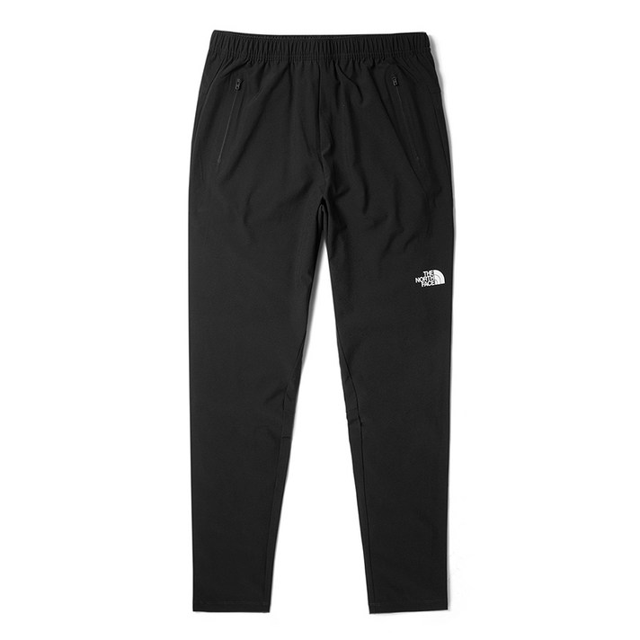 노스페이스 TNF 남성용 아웃도어 캐주얼 스포츠 롱 팬츠 긴 운동 바지 블랙 53BG