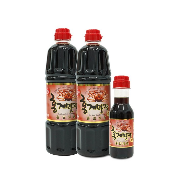홍일식품 홍게맛장 레드, 홍게맛장 레드 900ml 2개 + 200ml 1개