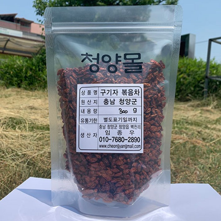 남양구기자영농조합법인 2021년 수확 국내산 청양 볶음구기자, 1개, 300g
