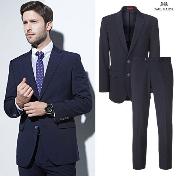 폴메이저 썸머 클래식 수트 JMFJ7206