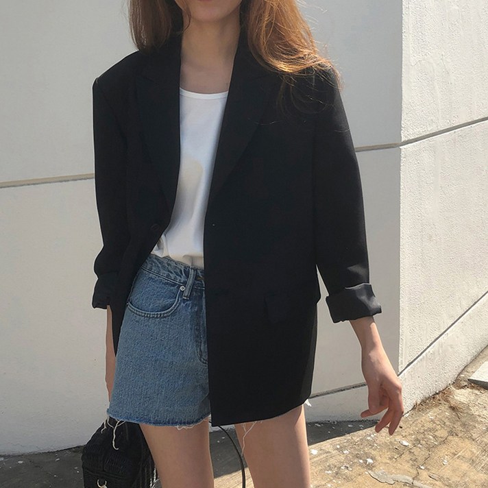 투버튼모던자켓