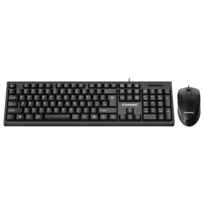 CAMAC 유선 데스크탑세트, CMK200블랙 키보드USB마우스USB