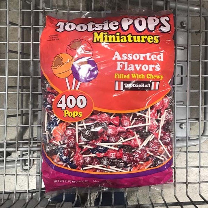 코스트코 참스 미니어춰 스틱 캔디 400개입 2.1kg, Candy
