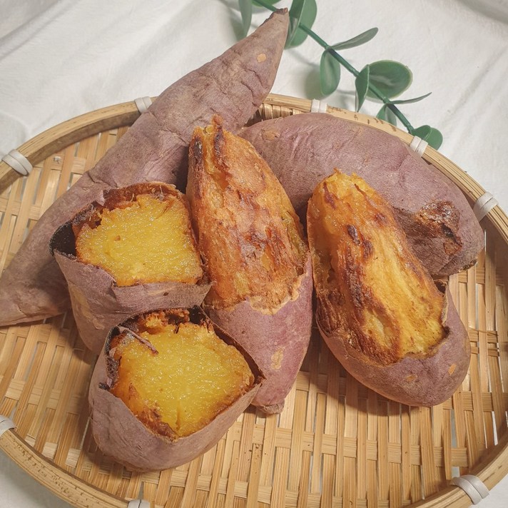 [진품인증] 꿀범벅 해남 애플구마 애플고구마, 1박스, 5kg(중상) 