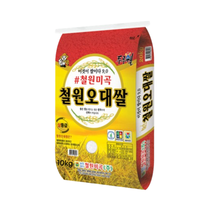 2024년 철원오대쌀 10kg 백미 상등급 24년, 1개