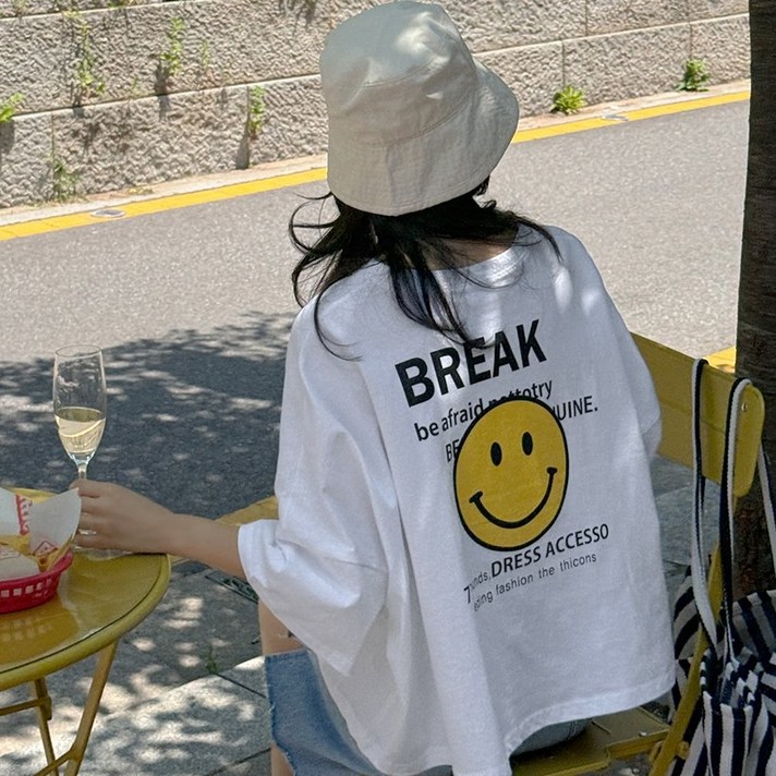 메이블루 브레이크 스마일 반팔티540836