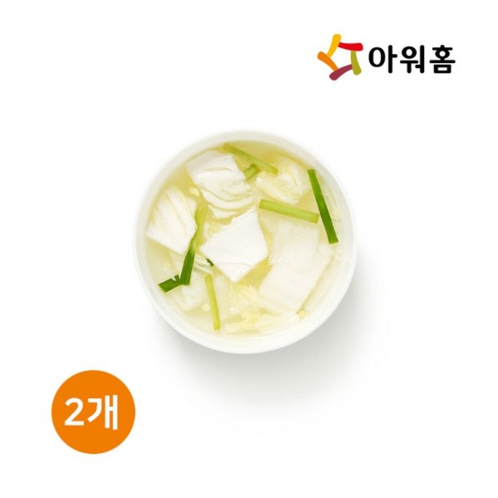 아워홈 (아워홈) 백나박김치 3kg x 2개, 없음