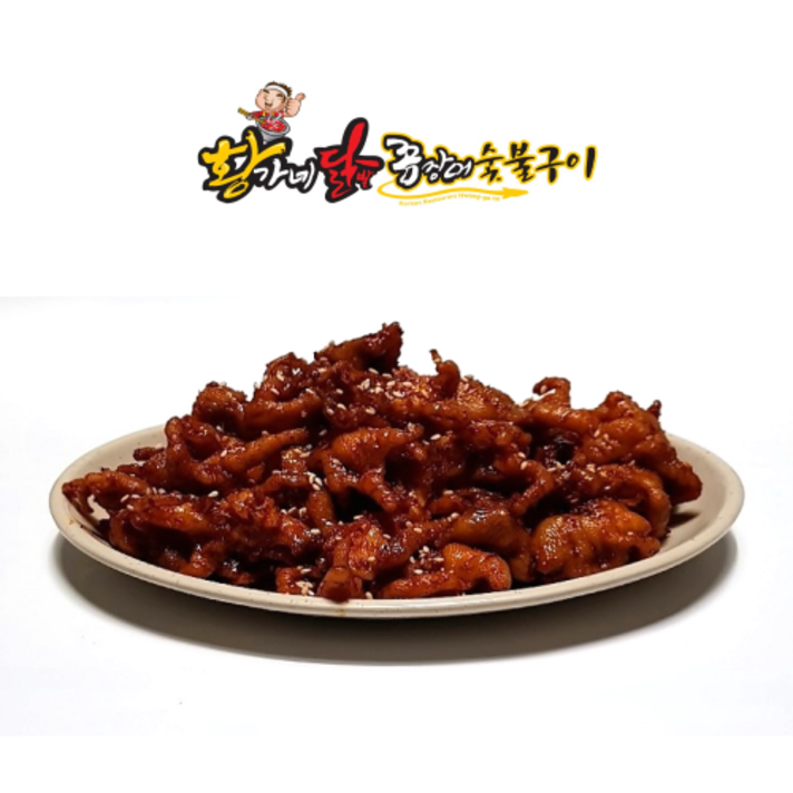 [전주 황가네] 뼈없는닭발 무뼈닭발 순한맛닭발 중간맛닭발 1팩(230g), 중간맛(230g)