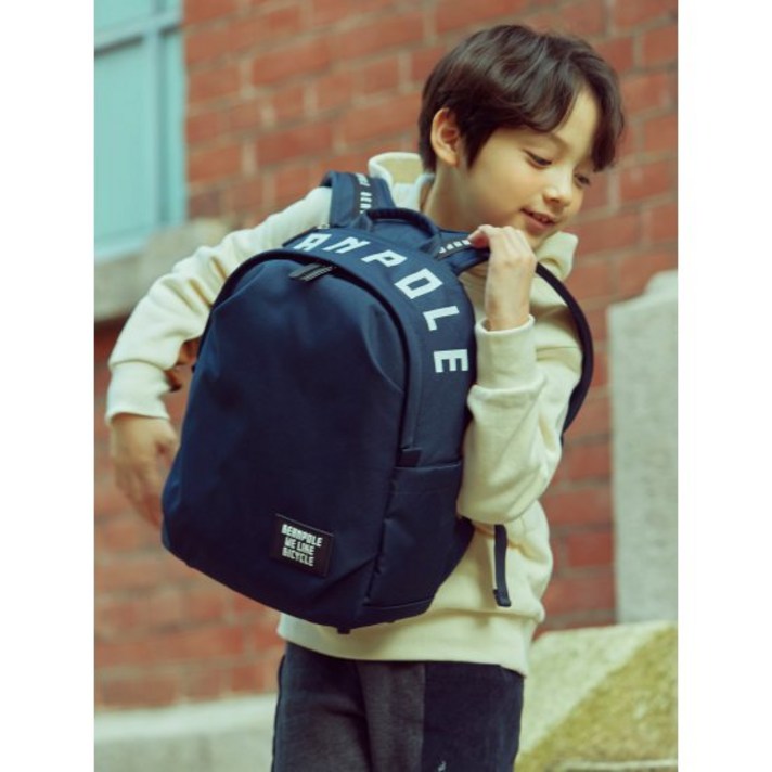 네이비 심플 경량 책가방 (BI11D4U07R)