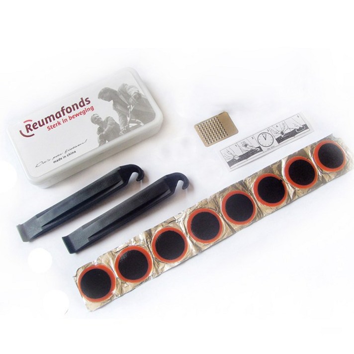 
                                                        자전거 펑크패치 수리 정비 타이어레버, 1세트
                                                    