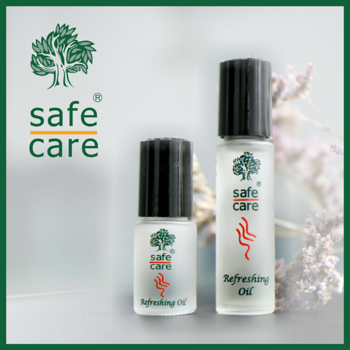 세이프케어 아로마오일 아로마 테라피 아로마롤온 졸음방지 천연 에션셜 멘톨 페퍼민트 오일, 3개, 10ml