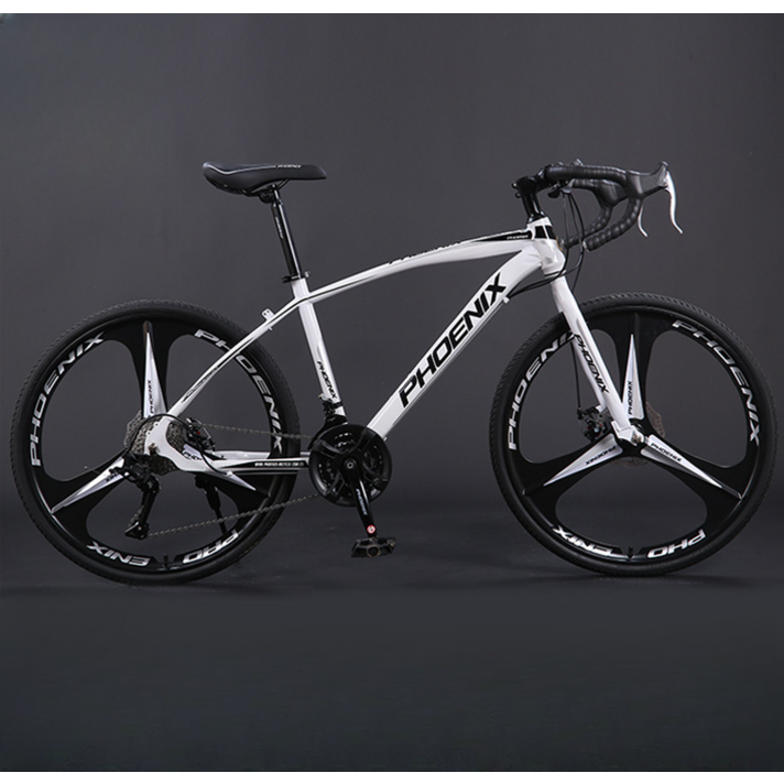 26인치 입문 로드자전거 출퇴근 자전거 26 남녀, A 24단 화이트 블랙