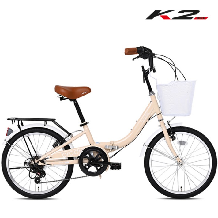 2025 케이투바이크 미니벨로 가족형 접이식자전거 브로디20인치 7단